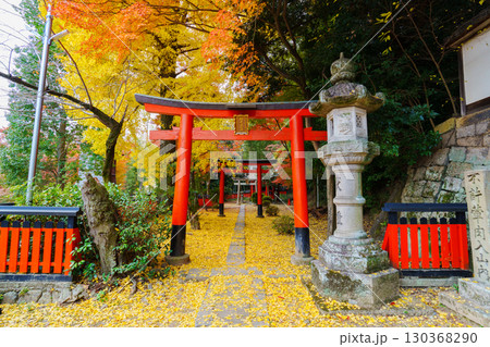 秋の山崎聖天 観音寺　稲荷大明神 130368290