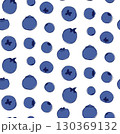 seamless design pattern with fresh blueberries, bilberries on a transparent background. berry dessert. Vector graphic line Modern abstract design for packaging, paper, cover, fabric, interior decor 130369132