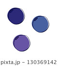 Graphic line raw isolated ripe blueberry berry. vector plump bilberry, isolated on transparent background in three colors set 130369142