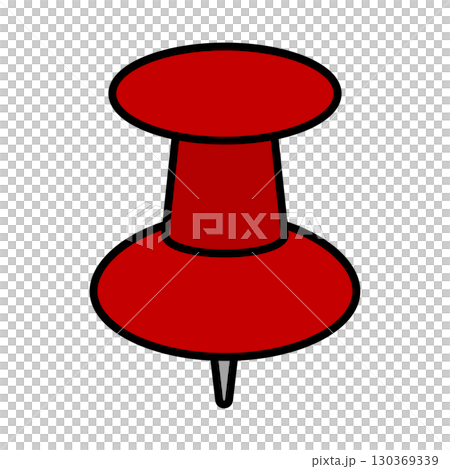 画鋲のイラスト素材 130369339