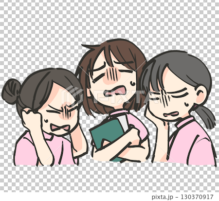 受驚的護士 130370917