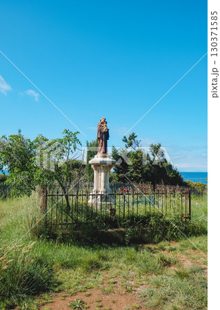 Saint Anthony statue on Ile Saint-Honorat, Cannes 130371585