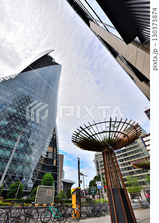 《愛知県》名古屋都市風景　名駅通り 130373874