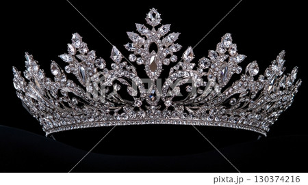 Sparkling jewel crown 130374216