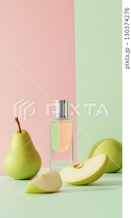 Fresh pear and apple scent display 130374276