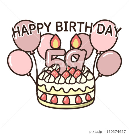 誕生日ケーキ 130374627