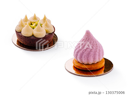 Delightful desserts featuring unique flavors and textures Delightful desserts featuring unique flavors and textures 130375006