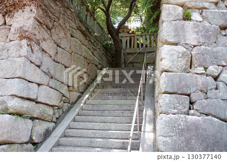 広島県 大崎下島 満舟寺の石垣 広島県 大崎下島 満舟寺の石垣 130377140