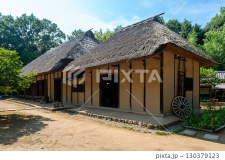 都筑民家園(大塚・歳勝土遺跡公園)、茅葺き屋根の古民家 都筑民家園(大塚・歳勝土遺跡公園)、茅葺き屋根の古民家 130379123