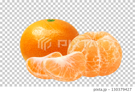 橘子插畫逼真的橘子 橘子插畫逼真的橘子 130379427