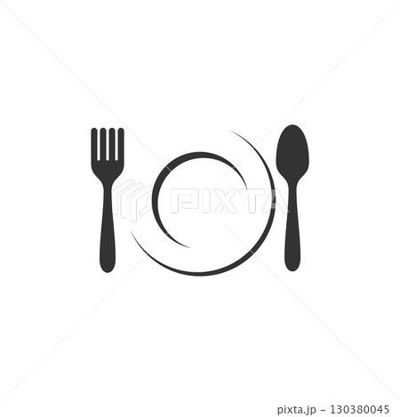 Restaurant Icon Logo Template Illustration Design. Vector EPS 10 Restaurant Icon Logo Template Illustration Design. Vector EPS 10 130380045