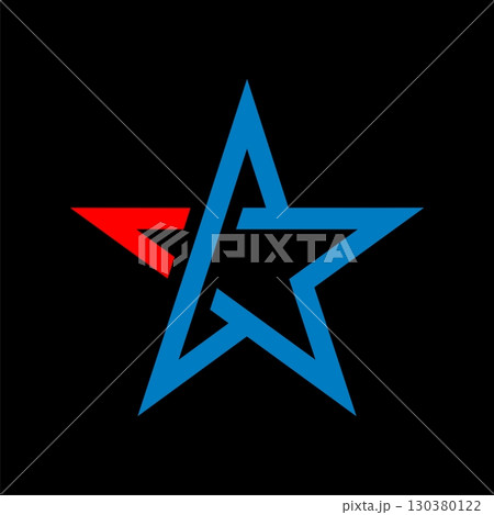 Pentagram Star Logo Template Illustration Design. Vector EPS 10. Pentagram Star Logo Template Illustration Design. Vector EPS 10. 130380122