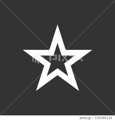 Pentagram Star Logo Template Illustration Design. Vector EPS 10. 130380128