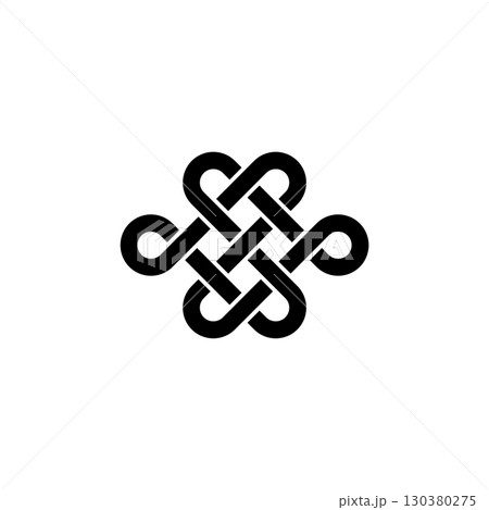 Celtic Ornamental Logo Template Illustration Design. Vector EPS 10. 130380275