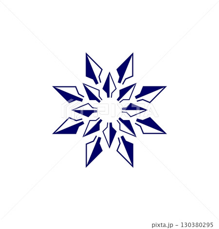 Star Arrow Circle Ornamental Logo Template Illustration Design. Vector EPS 10. Star Arrow Circle Ornamental Logo Template Illustration Design. Vector EPS 10. 130380295