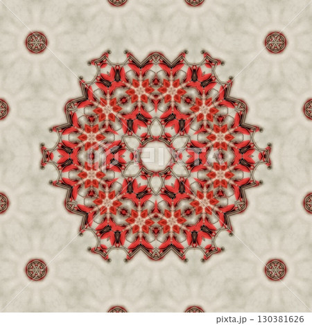 Fantasy floral art that captivating wall covering, a modern floor mat, or a lush silk fabric print. Mesmerize your senses with this dazzling fusion, a harmonious balance of tradition and innovation. E 130381626