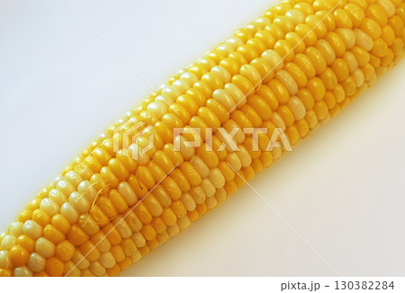 Close up of boiled corn Close up of boiled corn 130382284