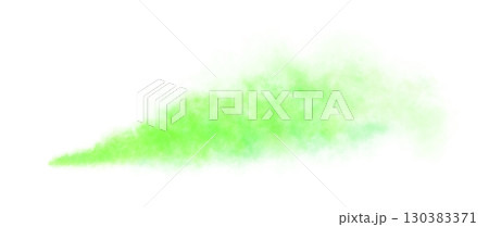 Green glowing mist or toxic smoke isolated on transparent background, realistic vapor cloud template or gas mockup Green glowing mist or toxic smoke isolated on transparent background, realistic vapor cloud template or gas mockup 130383371