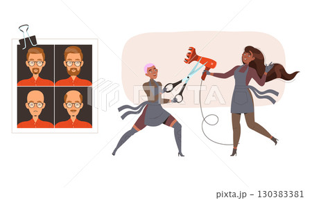 A Dynamic Action Scene Featuring Characters Engaged in Intense Combat and Battle A Dynamic Action Scene Featuring Characters Engaged in Intense Combat and Battle 130383381