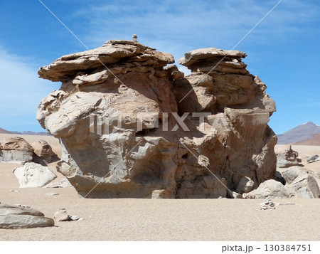 Rocks in desert Siloli Bolivia 130384751