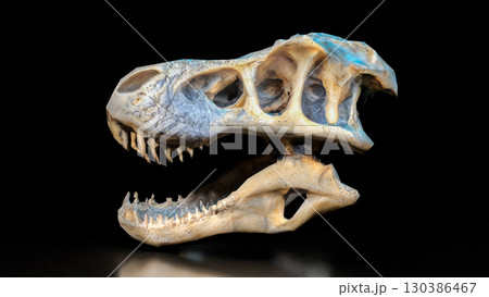 The T rex Skull for Education or sci concept 3d Rendering. 130386467