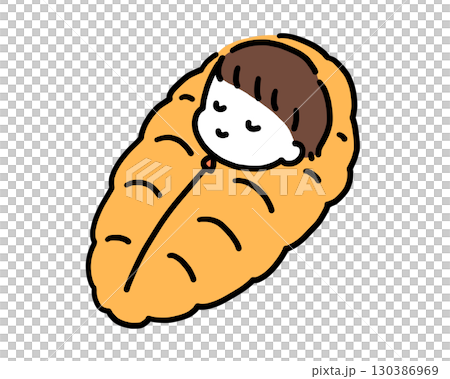 人們睡在睡袋裡 人們睡在睡袋裡 130386969