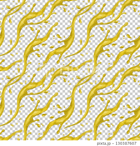 Yellow splash seamless pattern Yellow splash seamless pattern 130387607