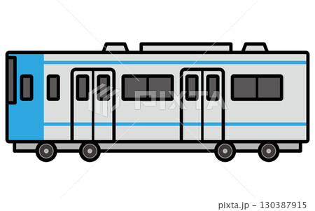 電車のイラスト 130387915