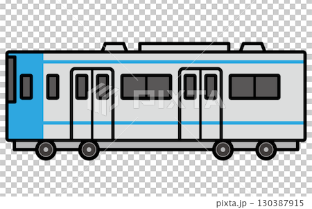 電車のイラスト 130387915