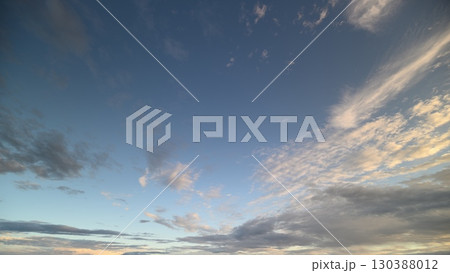 A Beautiful Cloudy Sky Filled with Soft and Serene Colors That Inspire Calmness and Peace 130388012