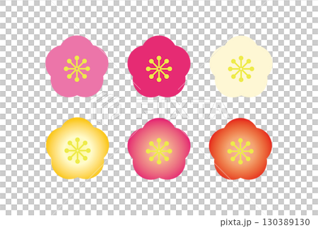 可愛的梅花組合 可愛的梅花組合 130389130