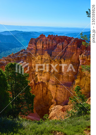 Bryce Canyon Hoodoos and Pines at Agua Canyon Overlook Utah Scenic Drive Bryce Canyon Hoodoos and Pines at Agua Canyon Overlook Utah Scenic Drive 130389826