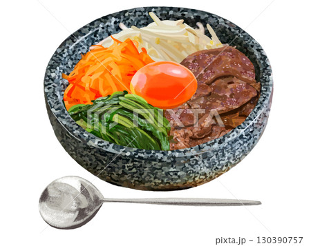 石焼ビビンバ（スプーン付き） 130390757
