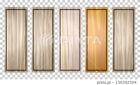 5套木製選單標籤(與選單標籤高度相同) 5套木製選單標籤(與選單標籤高度相同) 130392504