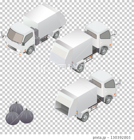パッカー車 130392803
