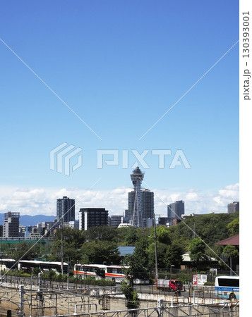 天王寺動物園から通天閣 130393001