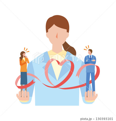 結婚相談所のイメージイラスト 結婚相談所のイメージイラスト 130393101