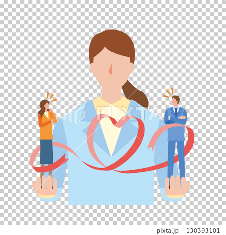 結婚相談所のイメージイラスト 結婚相談所のイメージイラスト 130393101