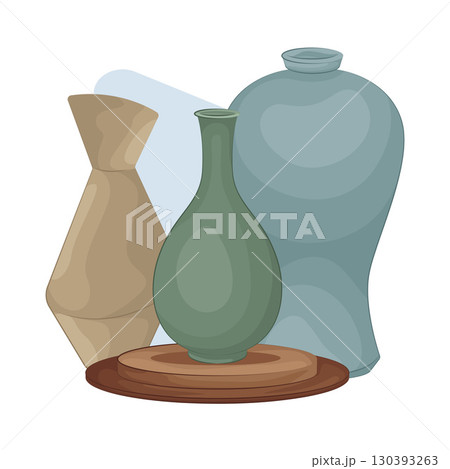 Illustration of Vase Illustration of Vase 130393263