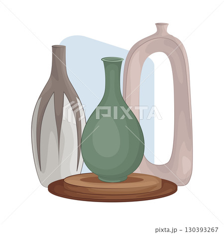 Illustration of Vase  130393267