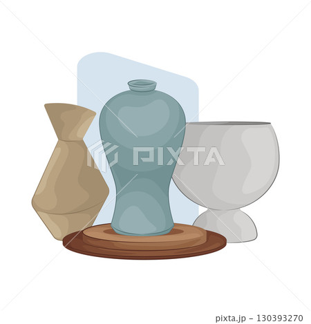Illustration of Vase  130393270