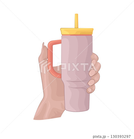 Illustration of Water bottle Illustration of Water bottle 130393297