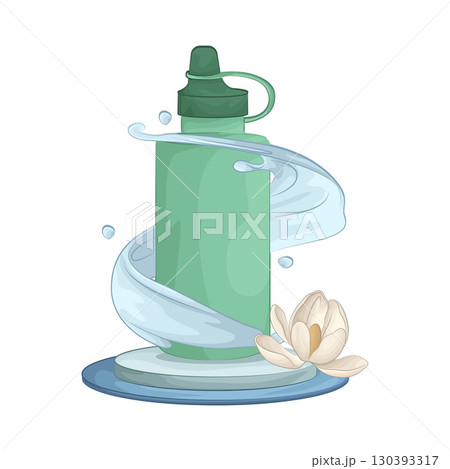 Illustration of Water bottle Illustration of Water bottle 130393317