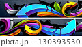 set of abstract backgrounds 130393530