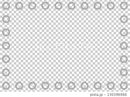 Hand-drawn crayon material background frame 130396988