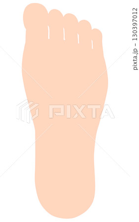 左足　足の裏 130397012