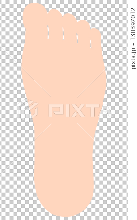 左足　足の裏 130397012
