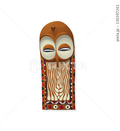 Owl shape tribal face mask 130397201