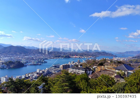 【広島県】尾道千光寺頂上展望台からの景色 【広島県】尾道千光寺頂上展望台からの景色 130397435