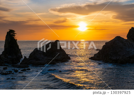 笹川流れ・夕景 笹川流れ・夕景 130397925